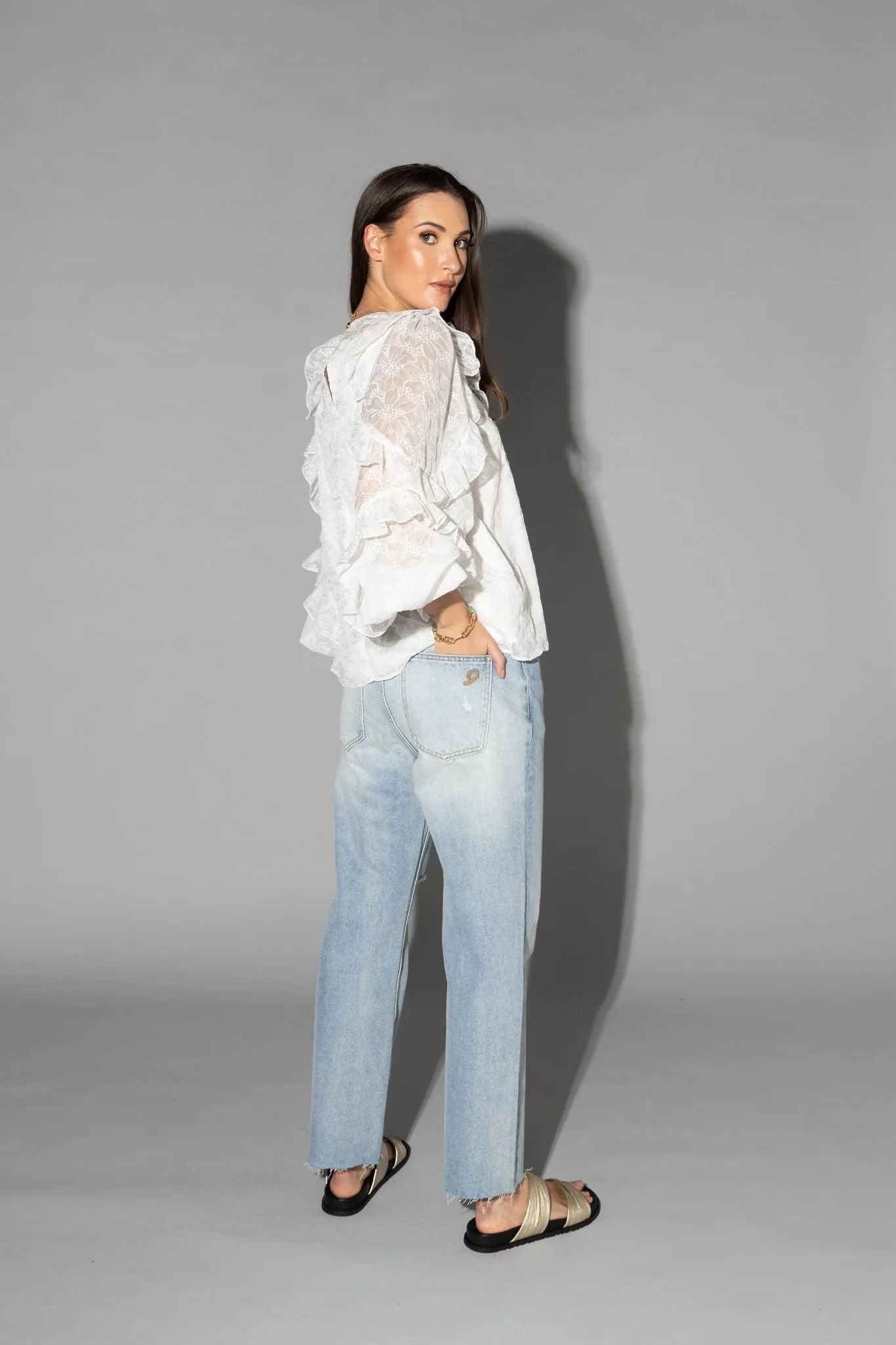 Box Jean - Light Denim
