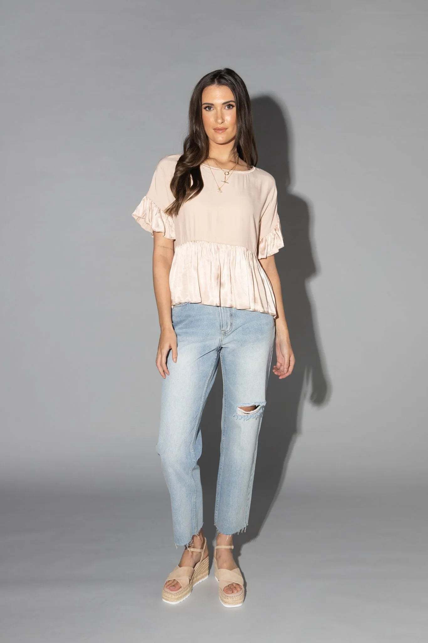 Box Jean - Light Denim
