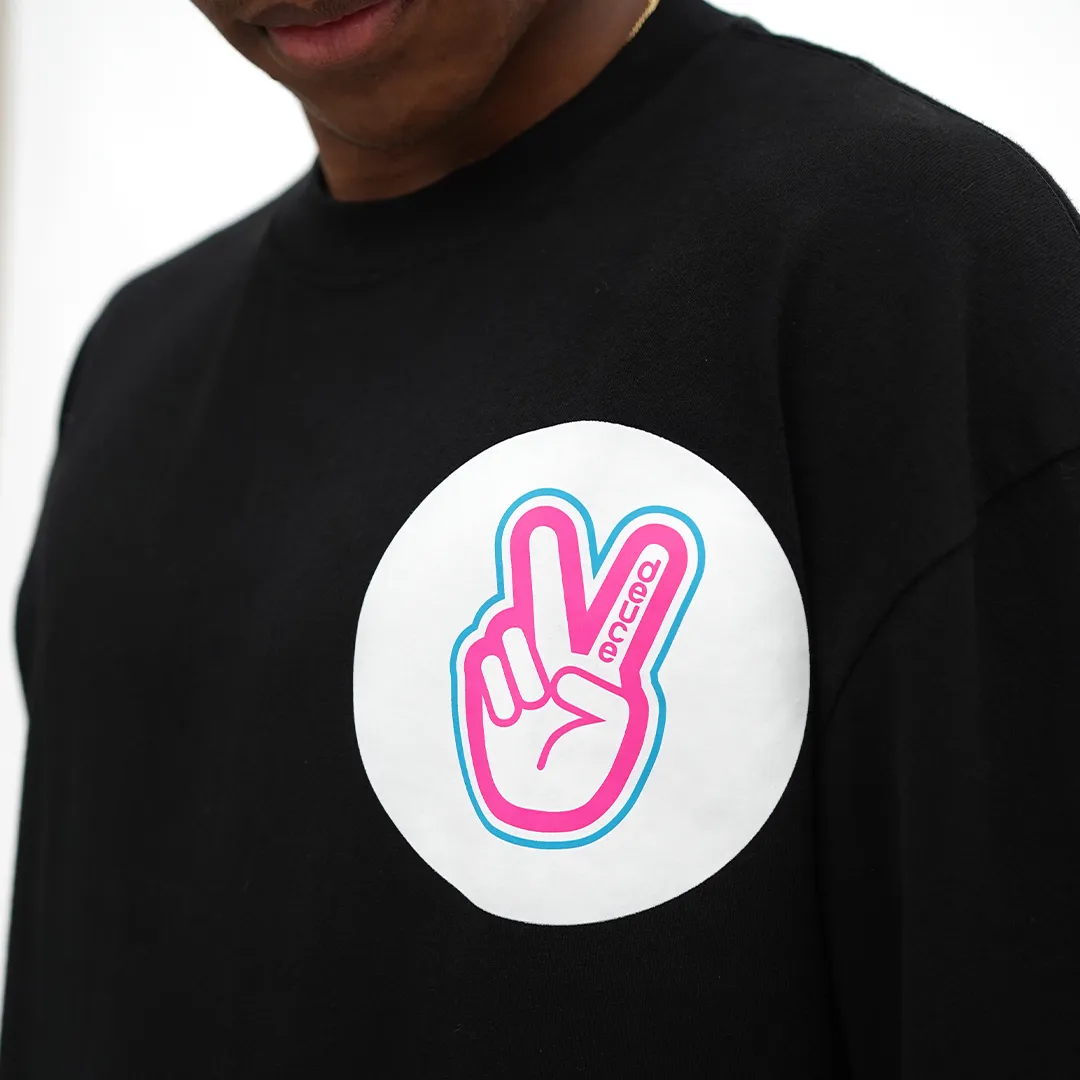 Deuce Circle Long Sleeve | Miami Vice Black