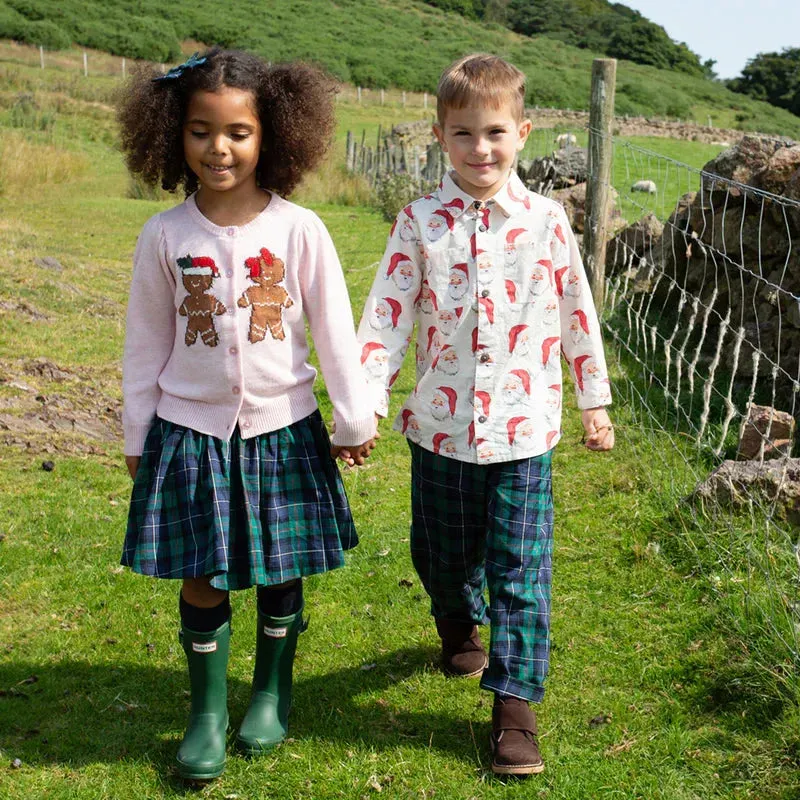 Green Tartan Boys Jackson Pant
