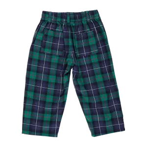 Green Tartan Boys Jackson Pant
