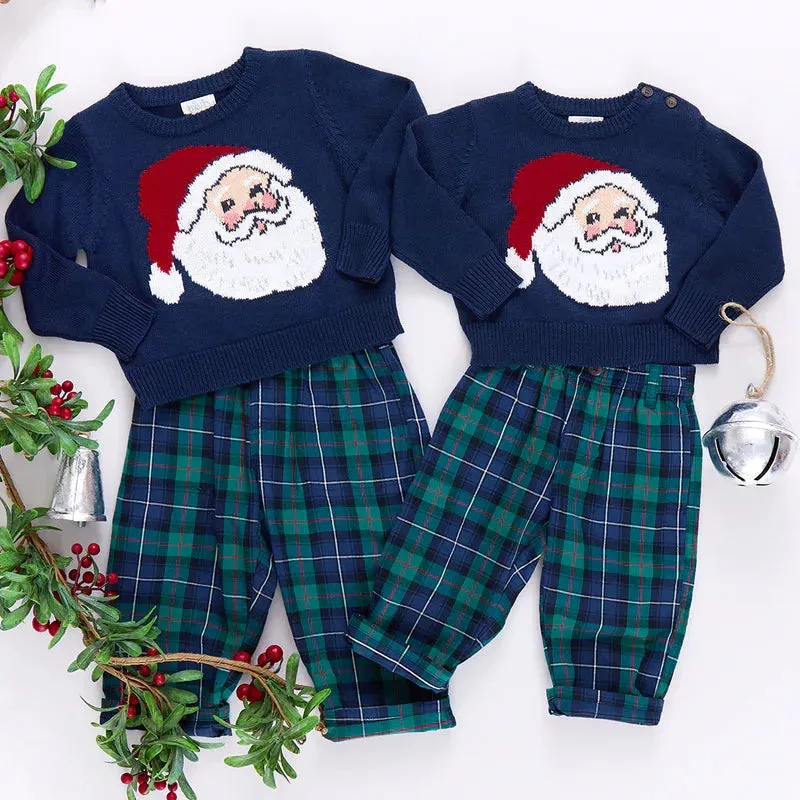 Green Tartan Boys Jackson Pant