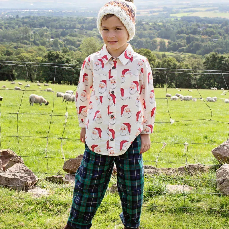 Green Tartan Boys Jackson Pant