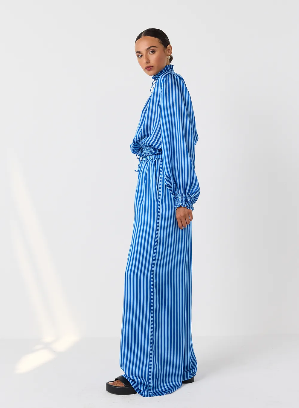 Lylia Silk Palazzo Pant