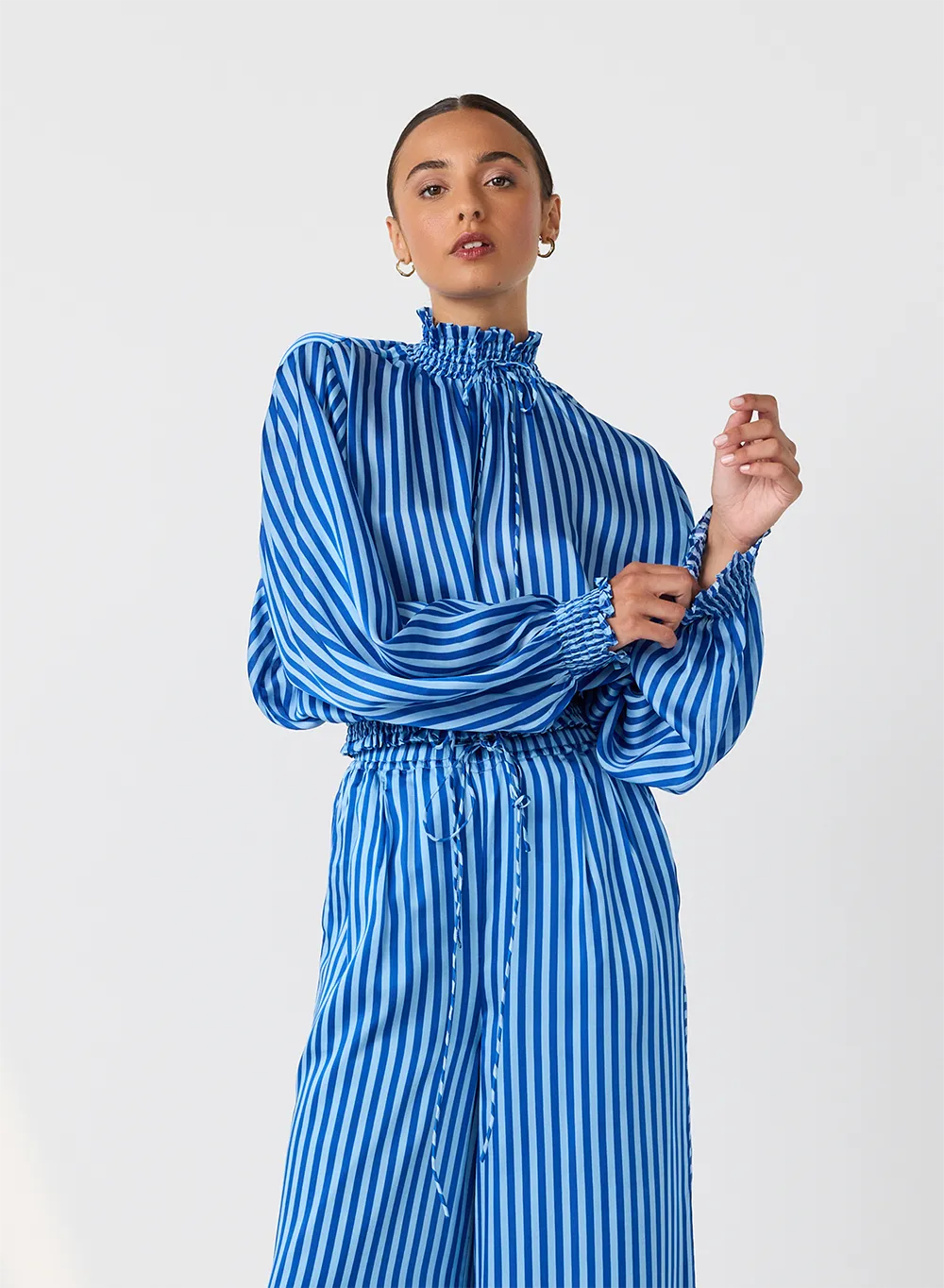 Lylia Silk Palazzo Pant