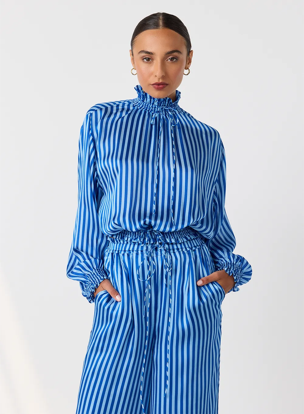 Lylia Silk Palazzo Pant