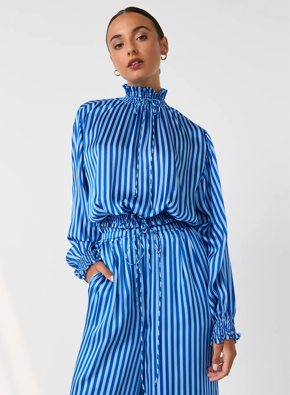 Lylia Silk Palazzo Pant
