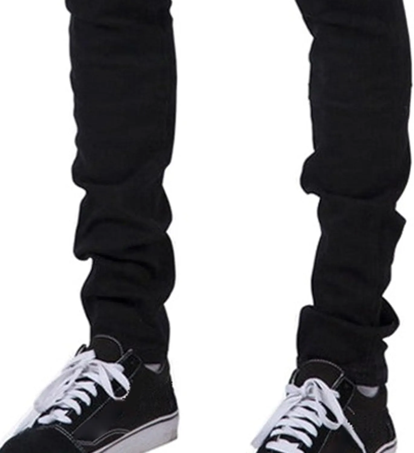 Men's Slim Fit Jeans Men's Ripped Skinny Jeans Stylish Straight Comfortable Stretch Motorcycle Work Jeans
