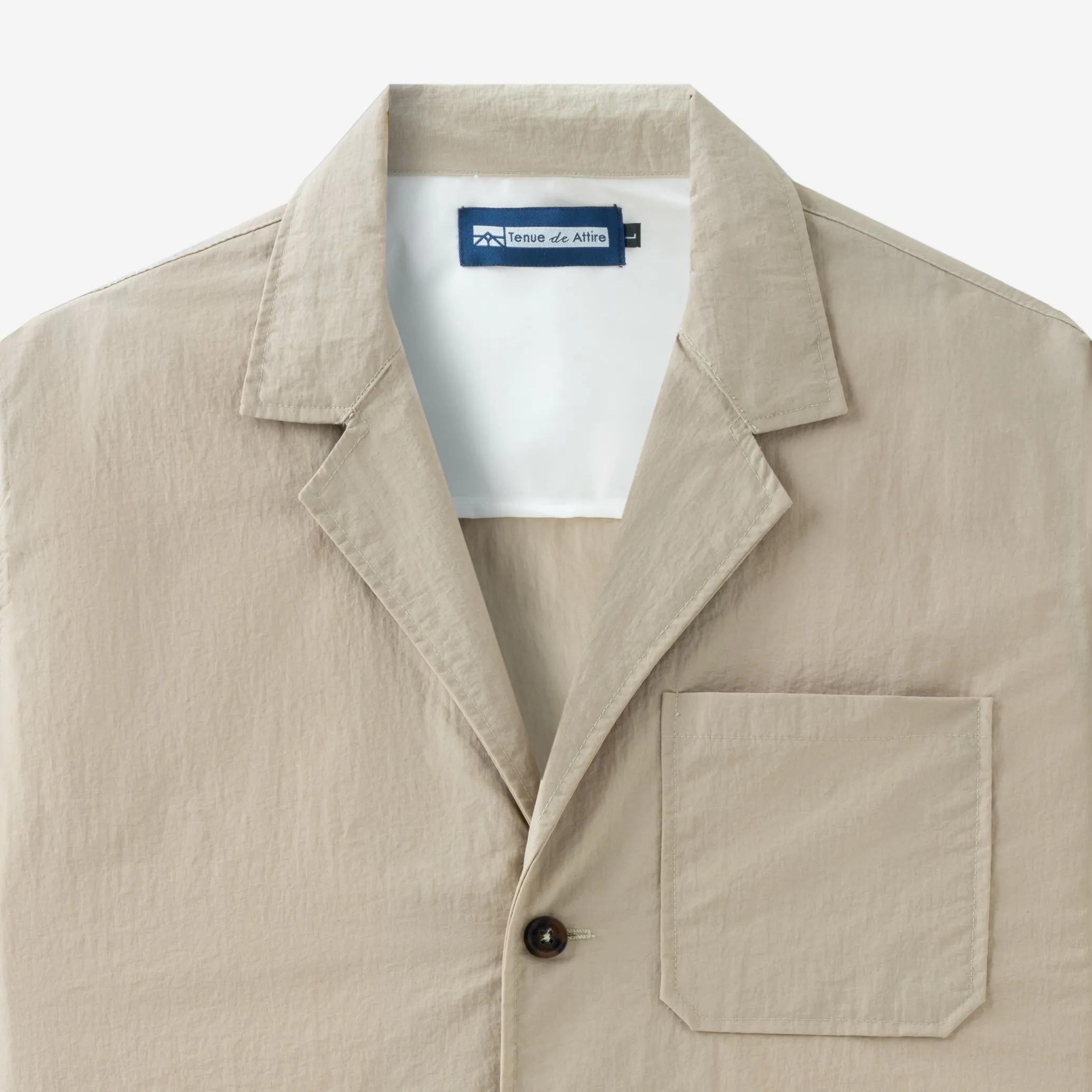 Metro Spectrum Long Blazer - Khaki