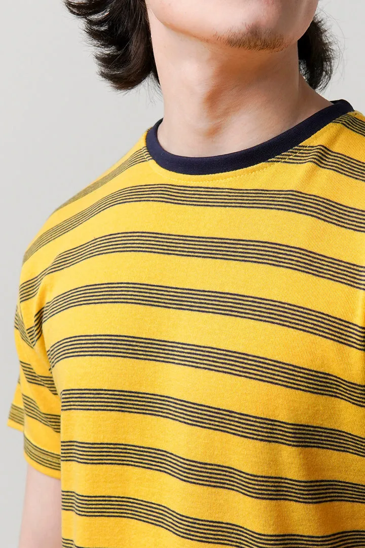 Striped T-Shirt - Yellow