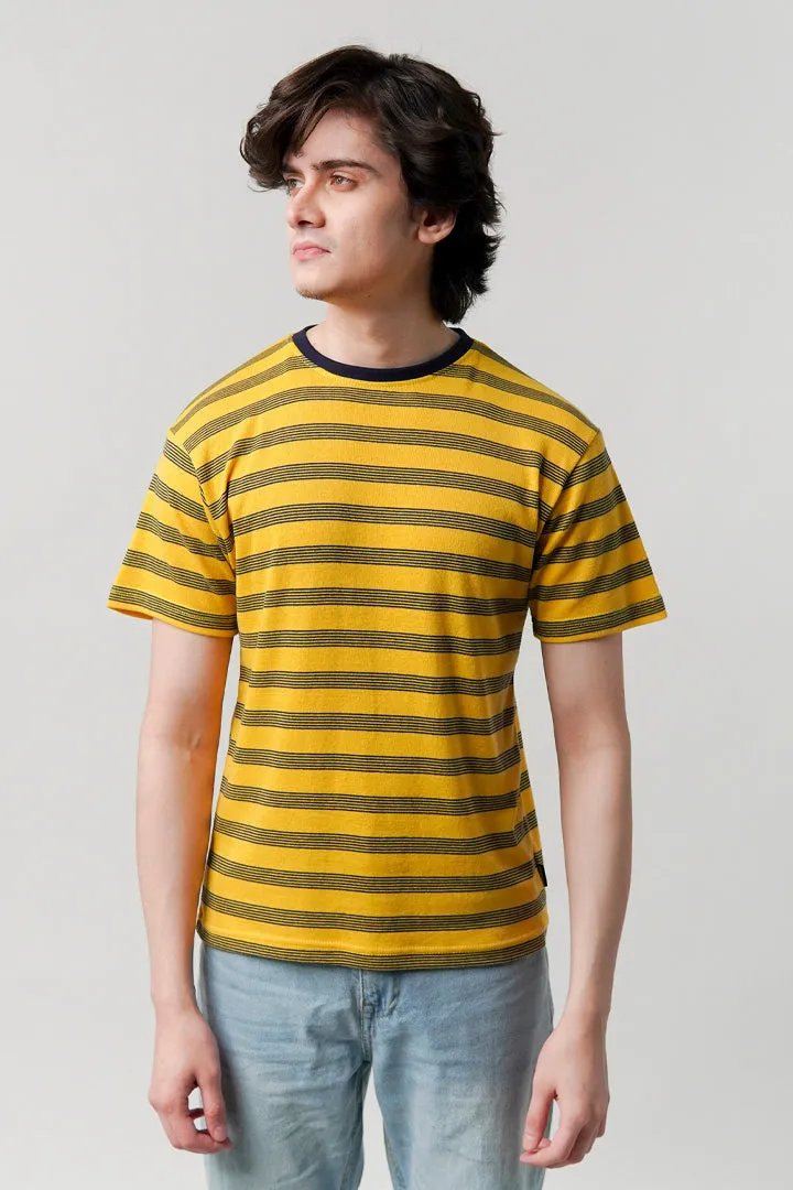 Striped T-Shirt - Yellow