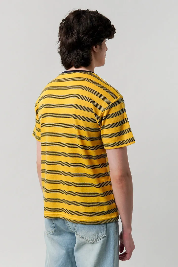Striped T-Shirt - Yellow