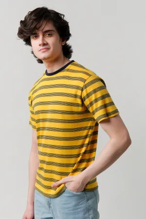 Striped T-Shirt - Yellow