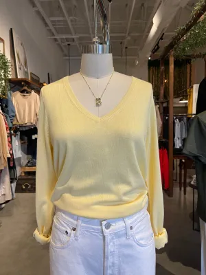 Sun Glow Basic V Pullover