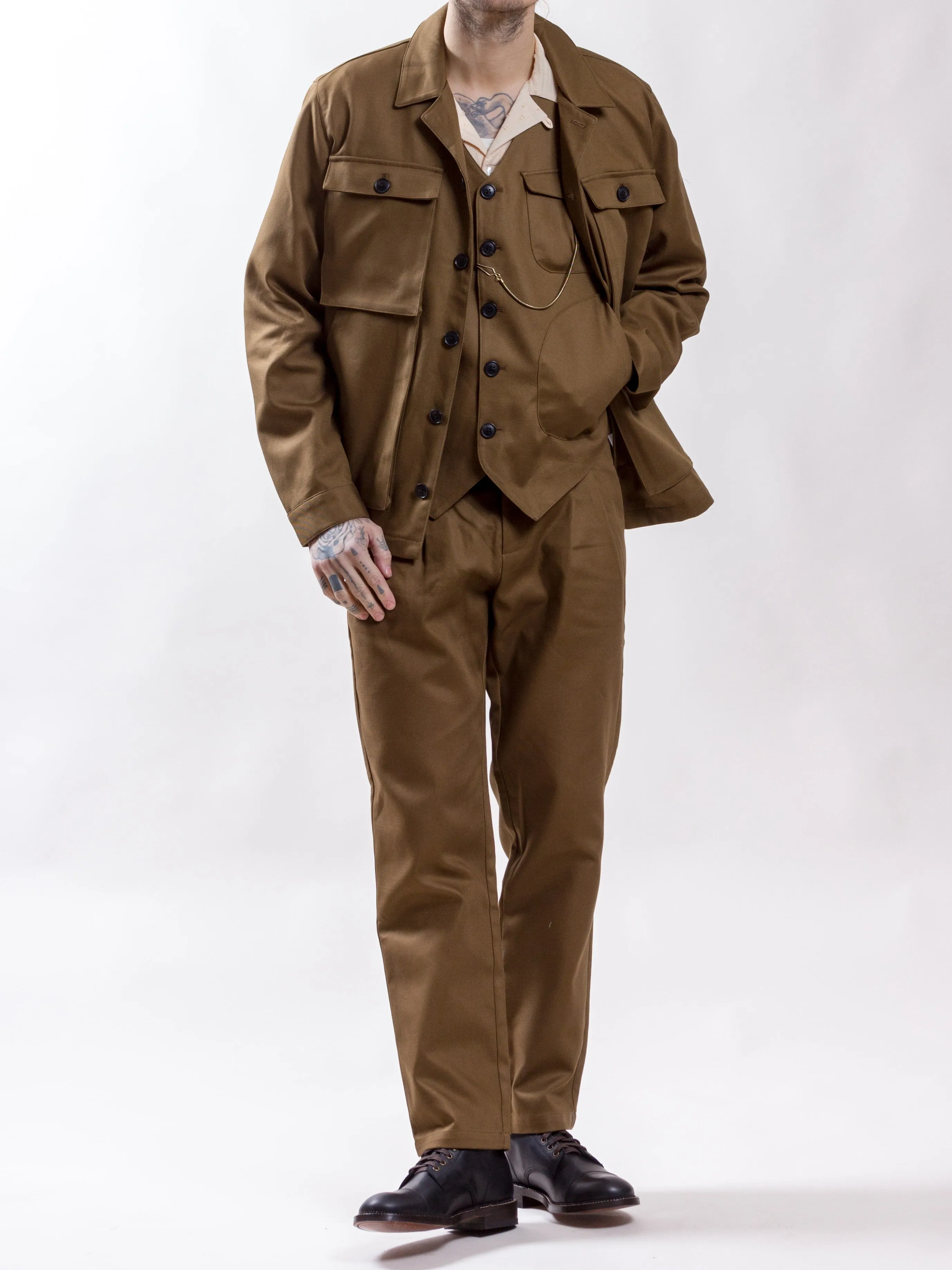 Uncle Bright, Harry Twill, Olive