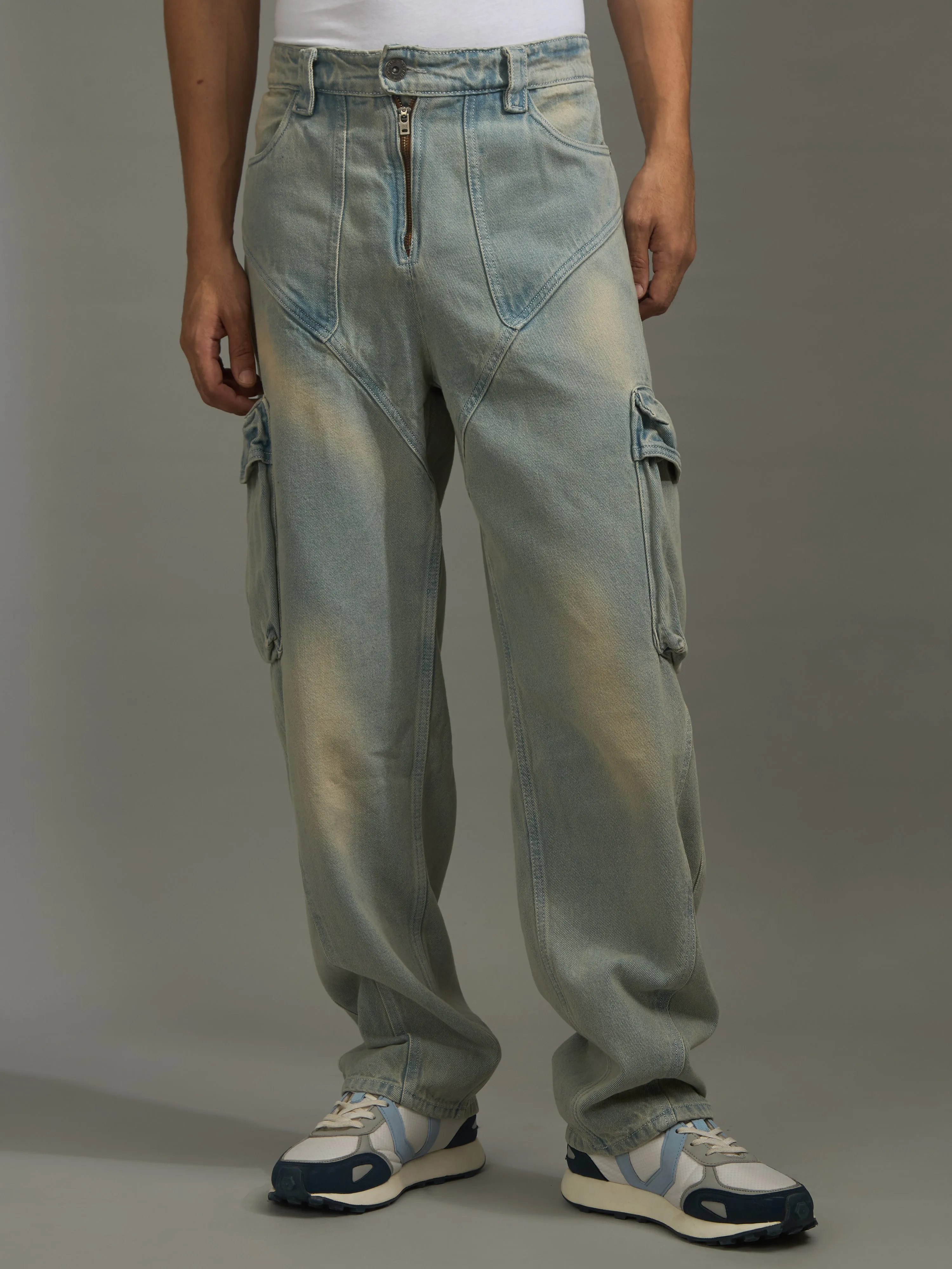 Vinnie - Cargo Jean - Blue