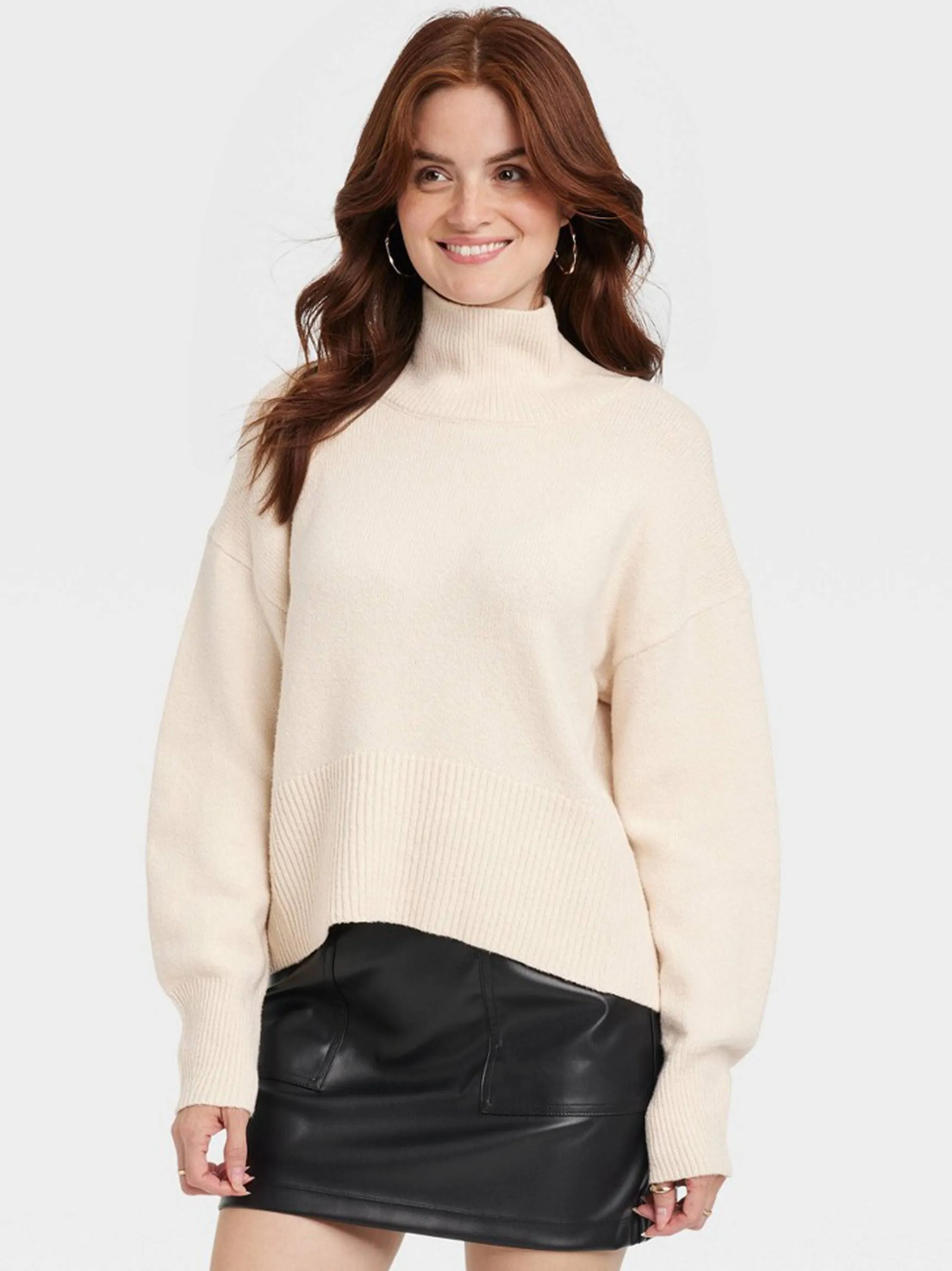 Women's Ribbed Top,Light Beige